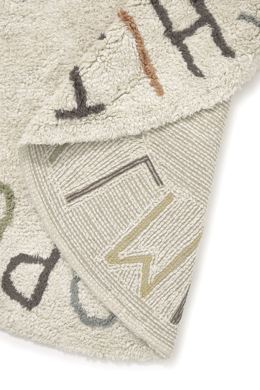 Lorena Canals Tapis ABC Color and Letters