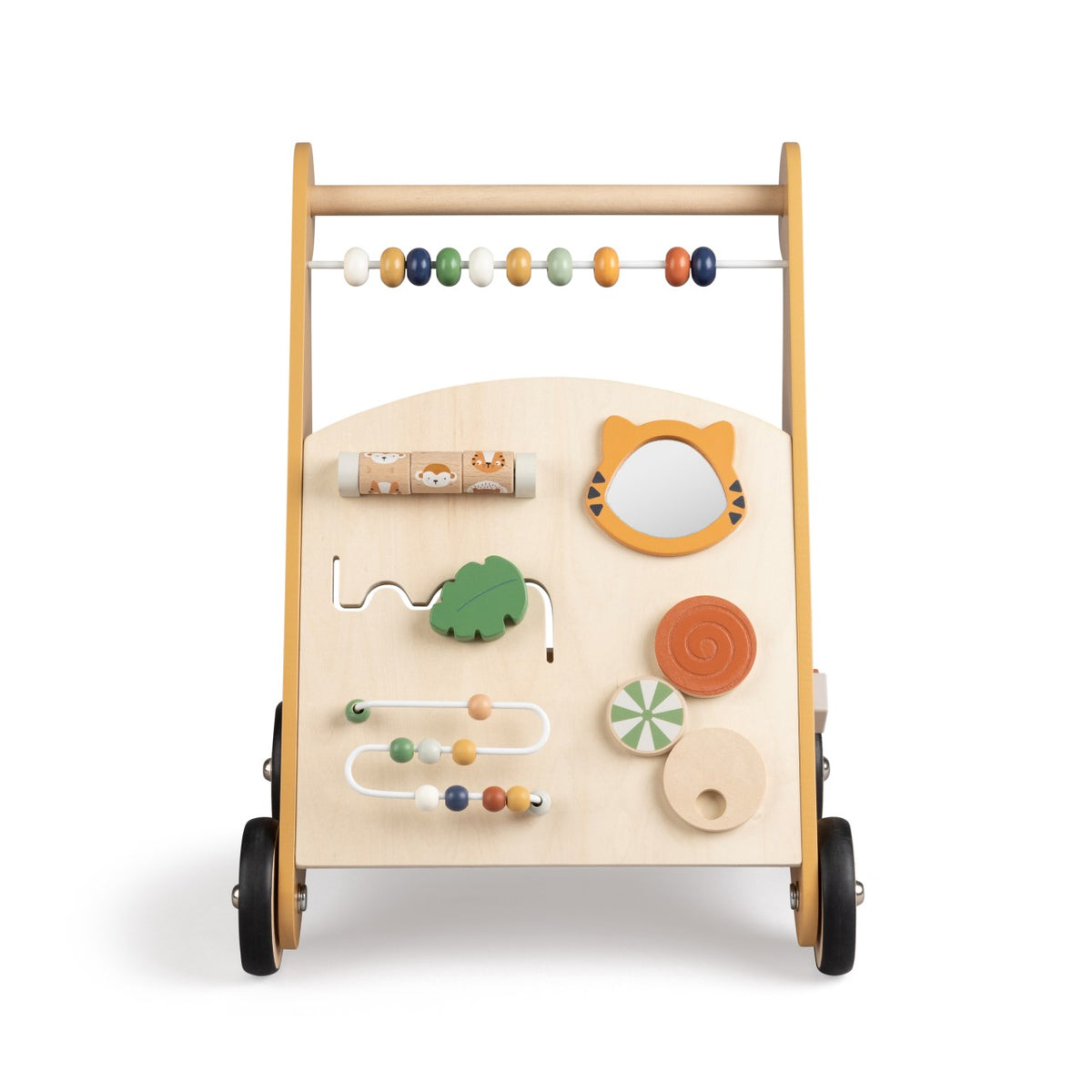 Sebra Trotteur Activité, bois Wildlife - 25AW Coloré