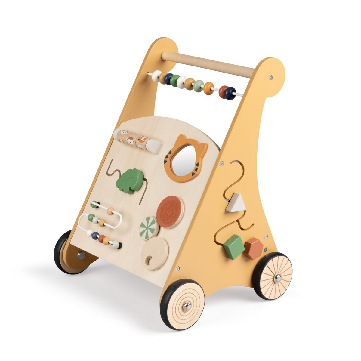 Sebra Trotteur Activité, bois Wildlife - 25AW Coloré