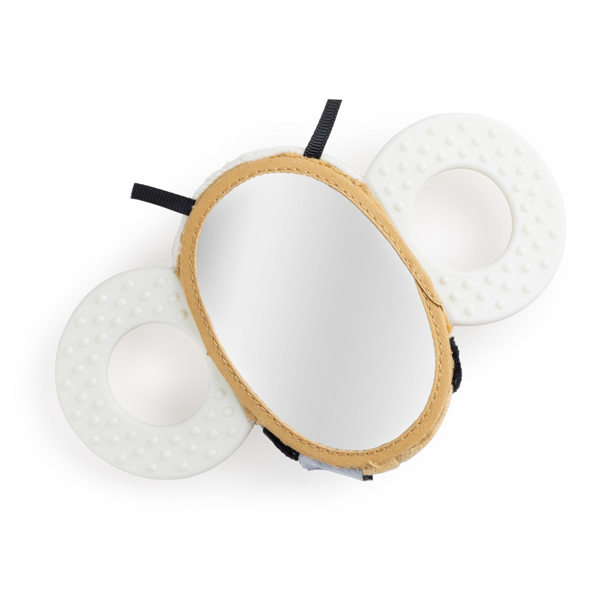 Sebra activity rattle with mirror, Billy the Bee Woodland- 25AW Yellow