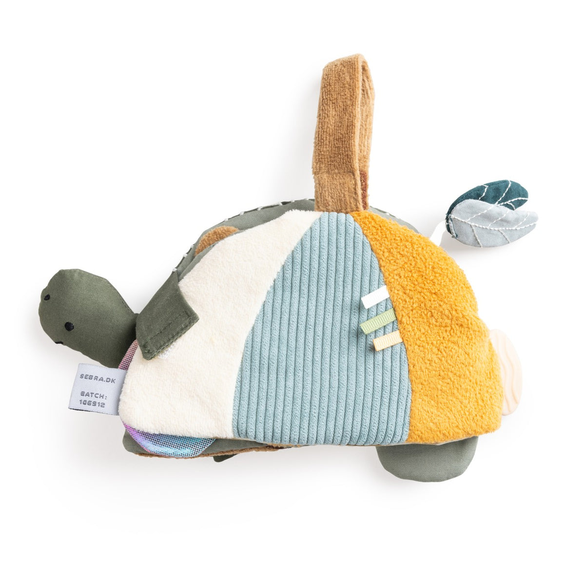 Sebra Activity Book Fabric, Turbo the Turtle Woodland- 25AW Green