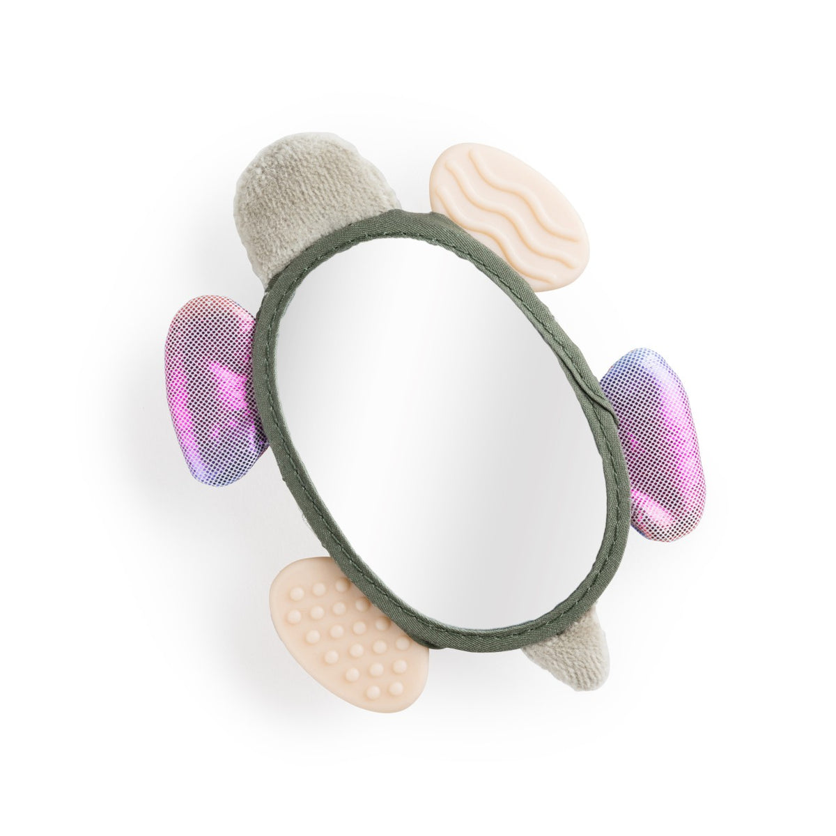 Sonaglio Sebra con specchio, Turbo the Turtle Woodland- 25AW Verde