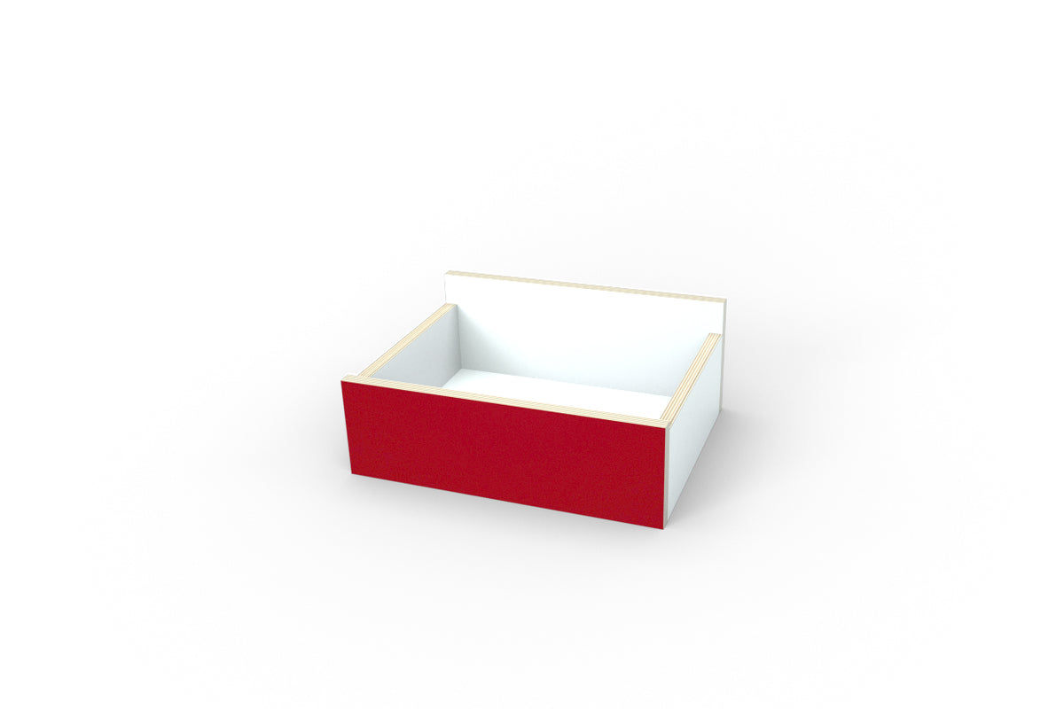 Pure Position brick for kids Orga-Box Rubinrot 20 cm