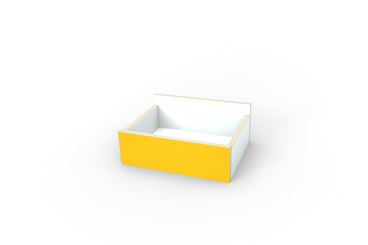 Pure Position brick for kids Orga-Box Sonnengelb 20 cm