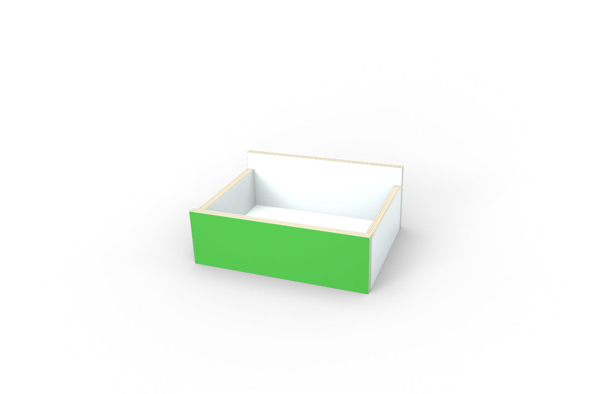 Pure Position brick for kids Orga-Box Maigrün 40 cm