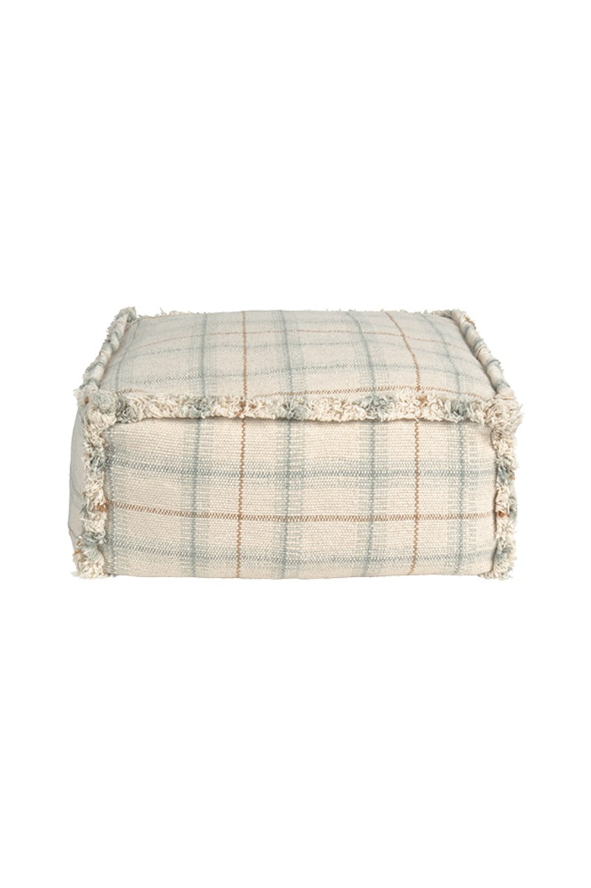 Lorena Canals Pouf Tartan/ Carreaux