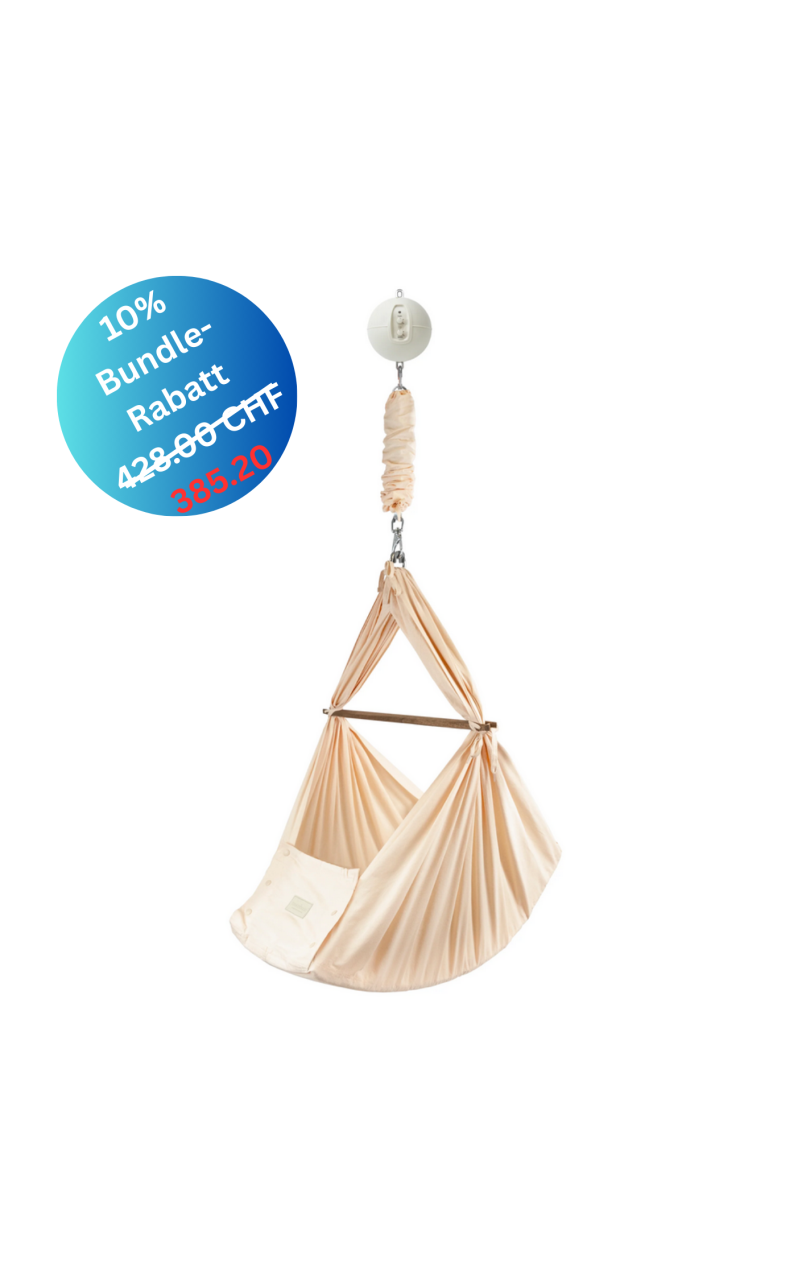 Moonboon Essential Bundle Connect - Spring cradle Spring cradle Rose, Motor Connect Cream Rose cloud