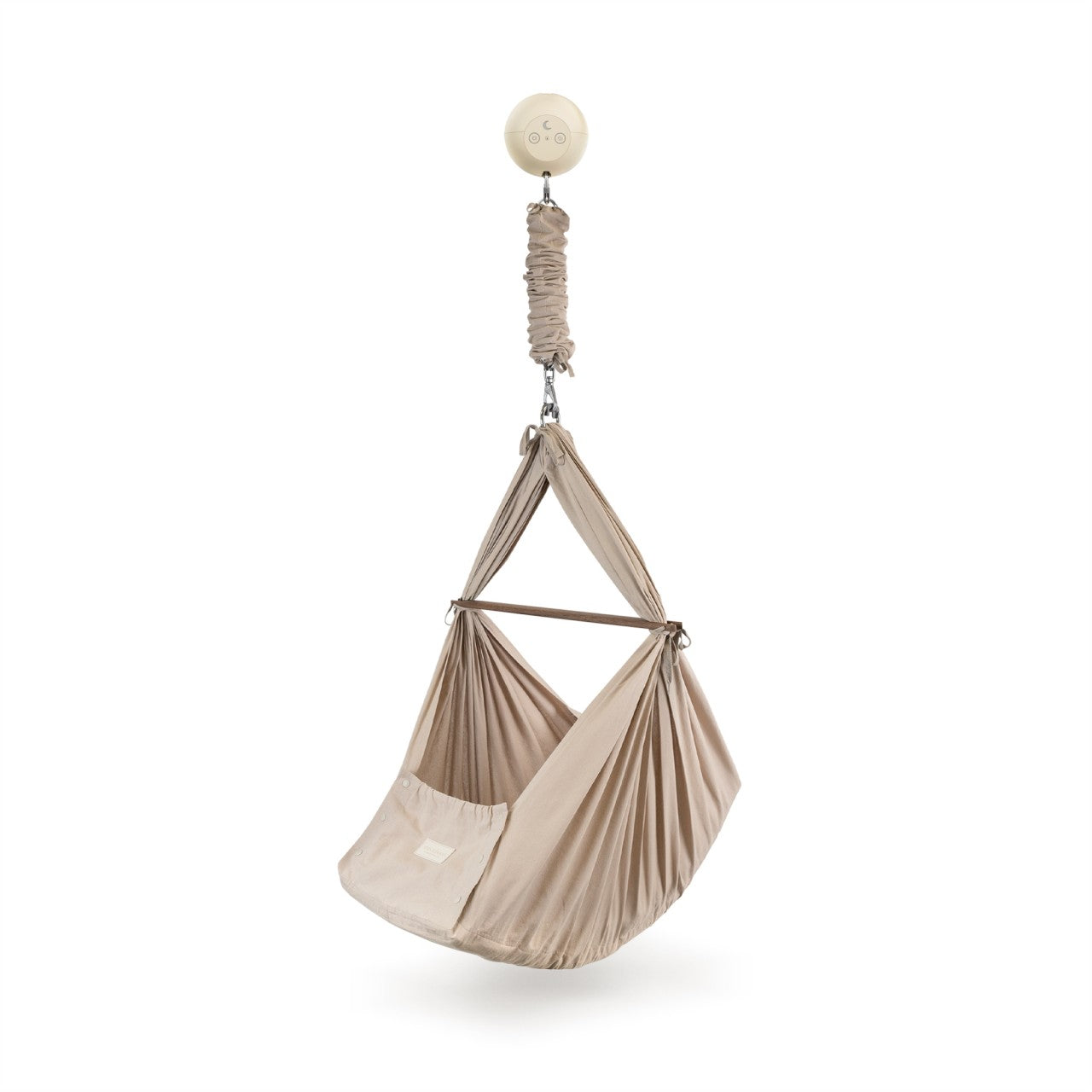 Moonboon Essential Bundle Premium - Berceau à ressort Berceau à ressort Earth, Motor Connect Premium Sand MOTOR SAND