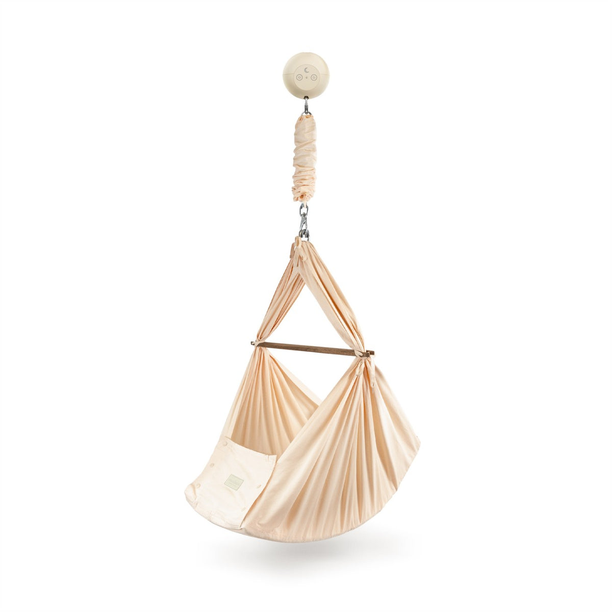 Moonboon Essential Bundle Premium - Berceau à ressort Rose, Moteur Connect Premium Sand Rose Cloud MOTOR SAND