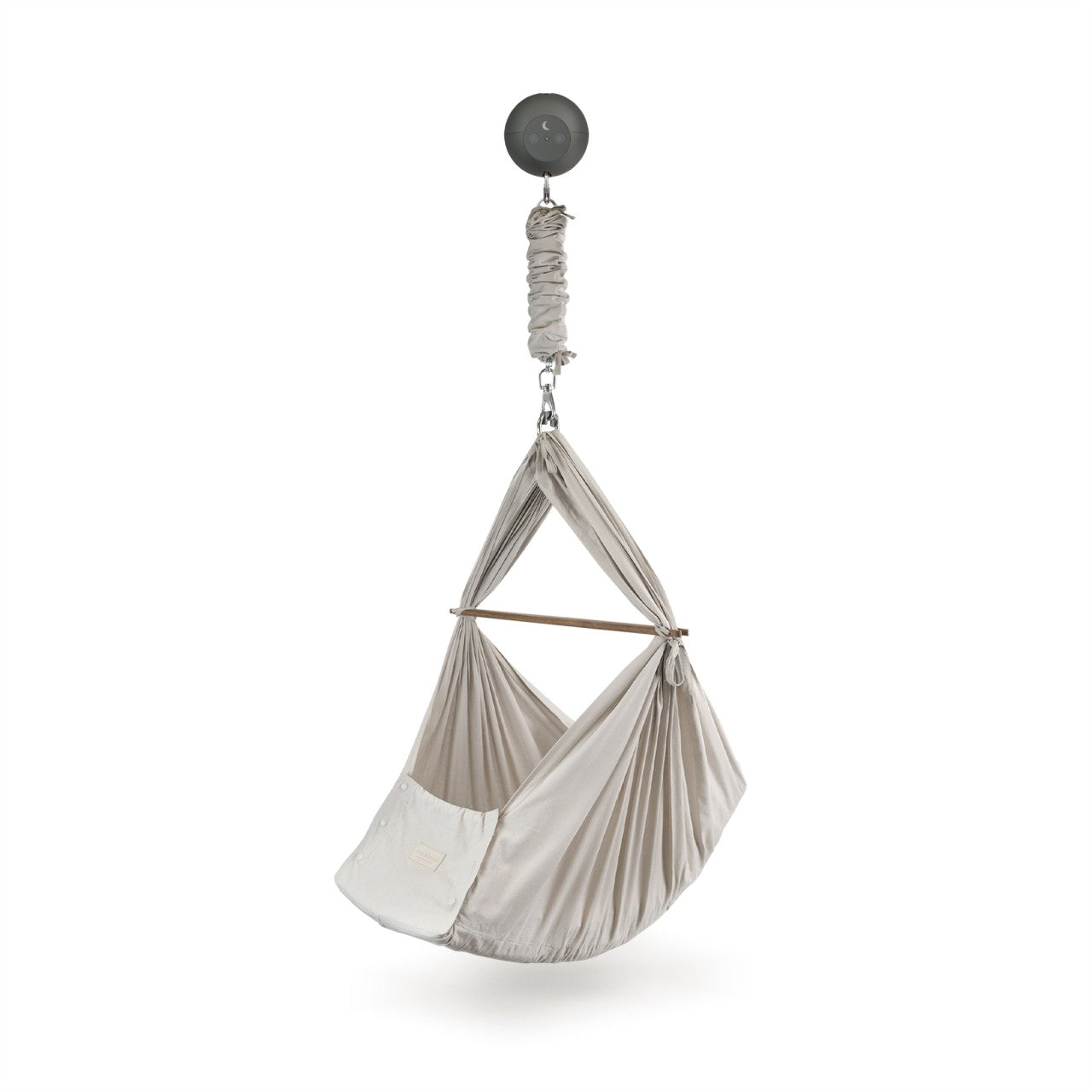 Moonboon Essential Bundle Premium - Berceau à ressort Lunar, Motor Connect Premium Grey Lunar Rock MOTOR GRIS