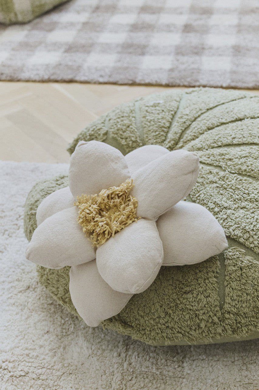 Lorena Canals Coussin d'assise Nénuphar
