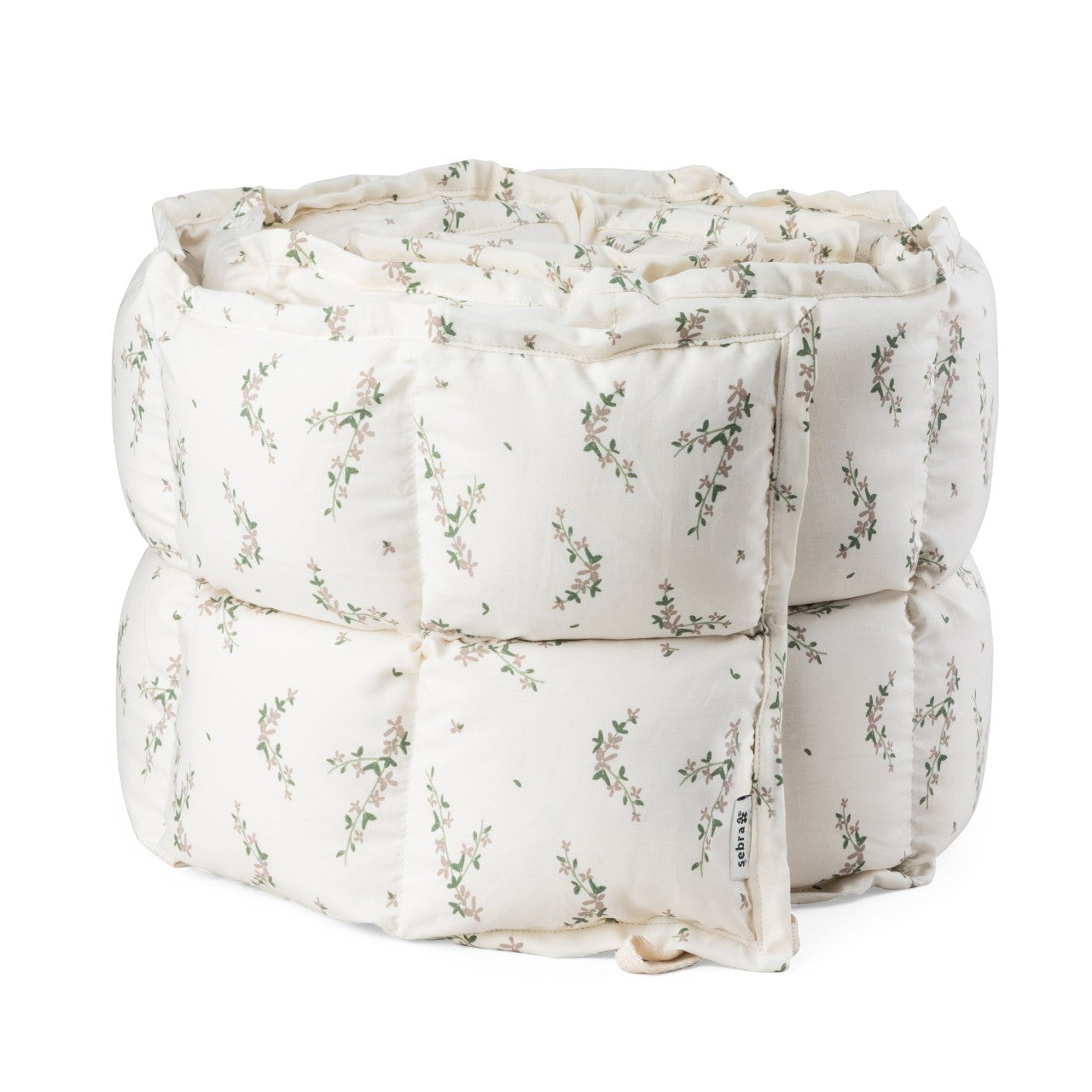 Sebra Bettnestchen, Kapok, Print Powder Blossom