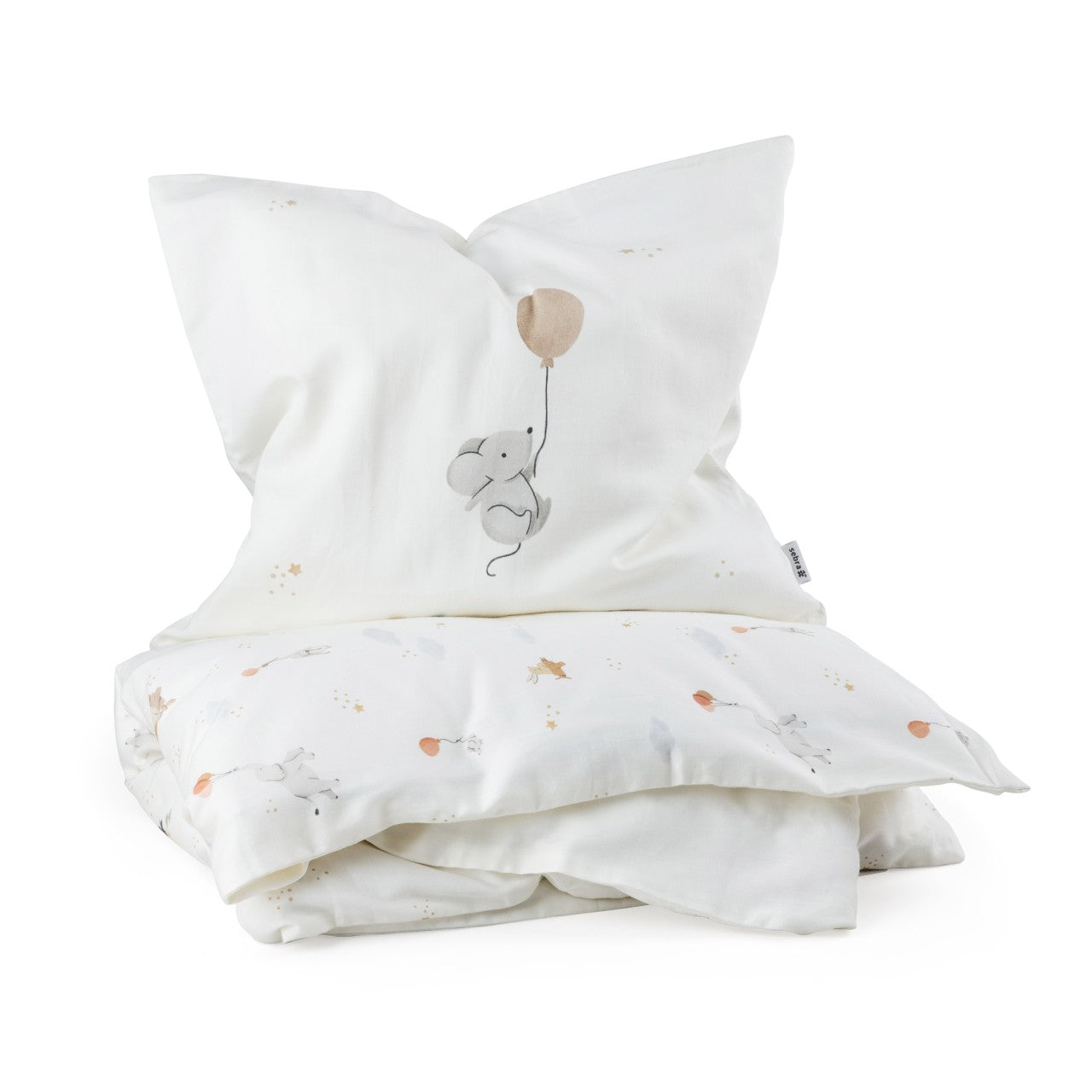 Biancheria da letto Sebra, bambino, cotone sateen Mondo di Sebra