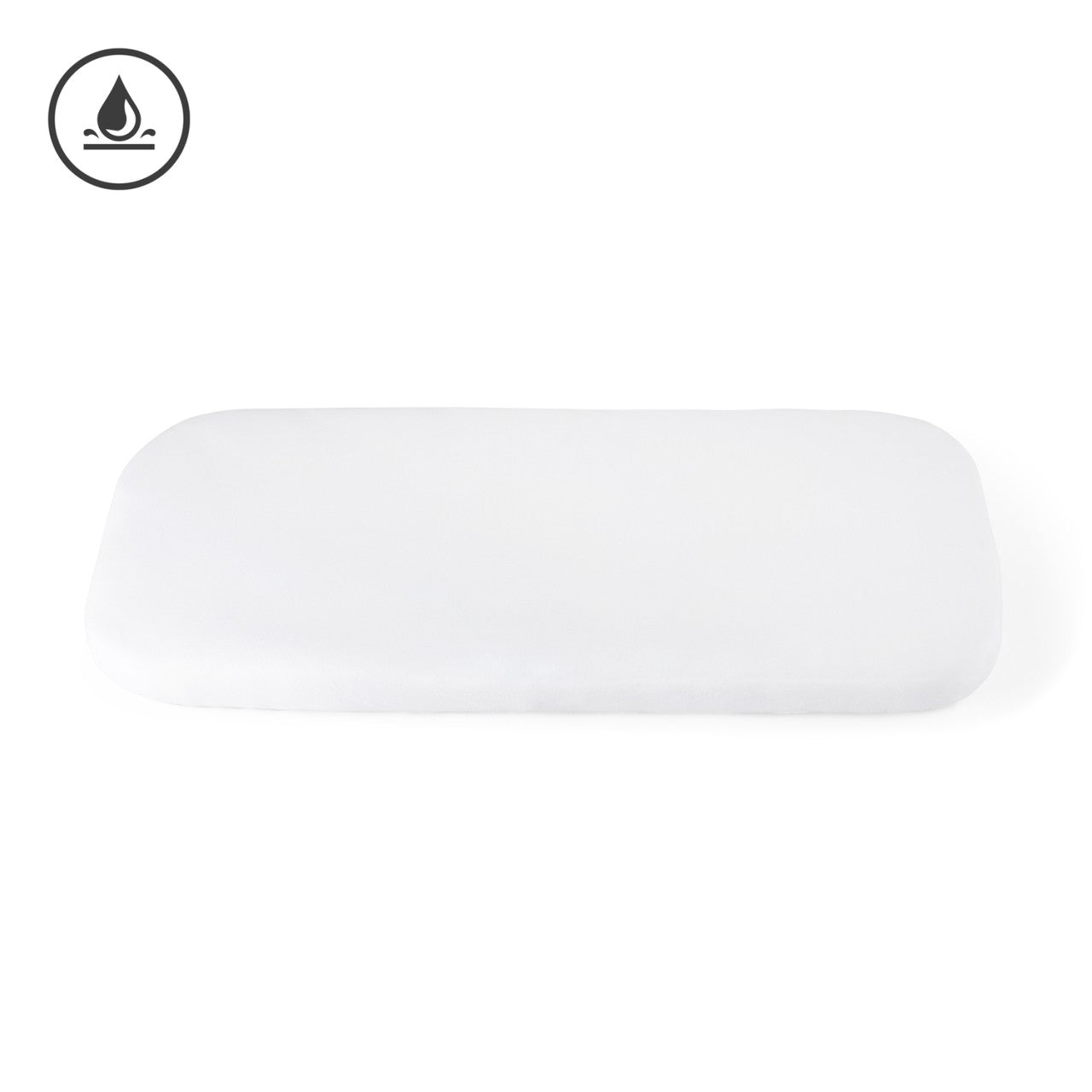 Sebra bed wetness cover for co-sleeper White