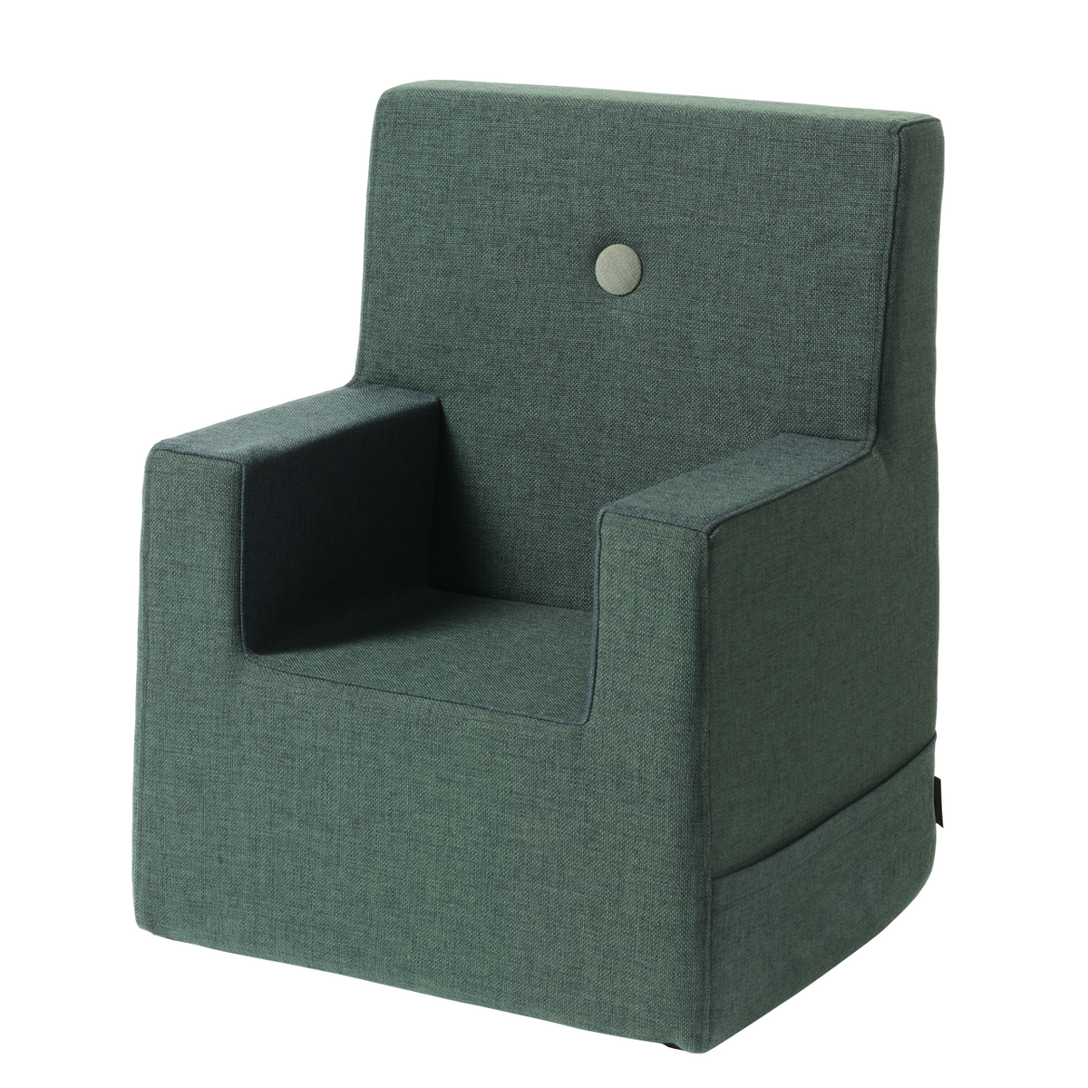 by KlipKlap children's armchair XL dark green, light green