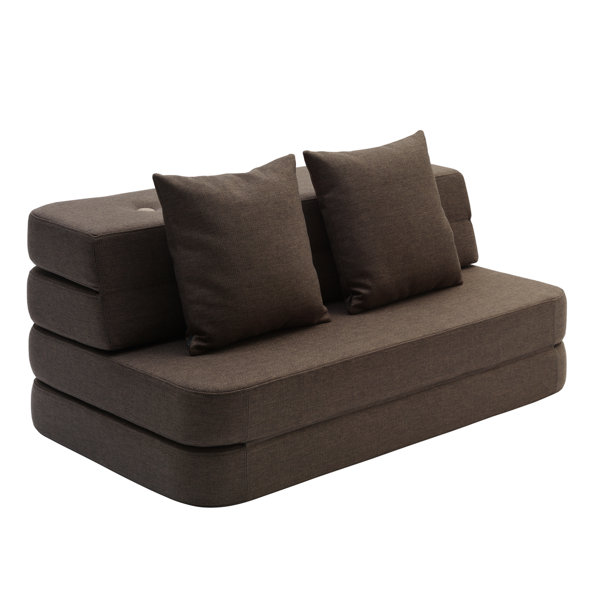by KlipKlap Canapé 3 plis Brown, sable