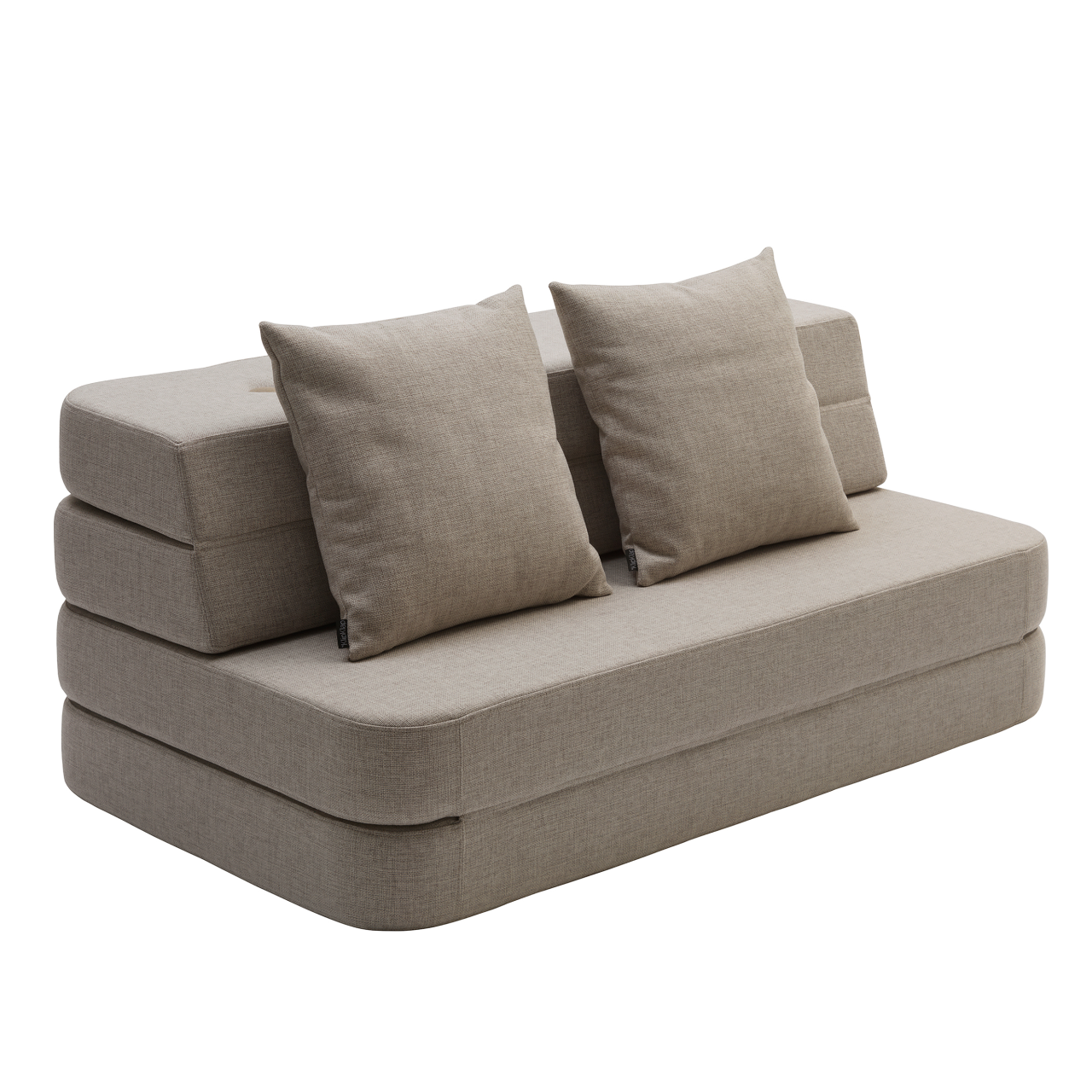 by KlipKlap Sofa 3 Fold Beige, Sand