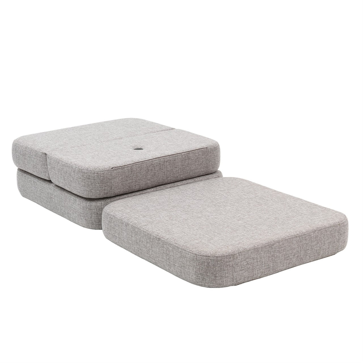 by KlipKlap Single Sofa 3 Fold Gris, Gris