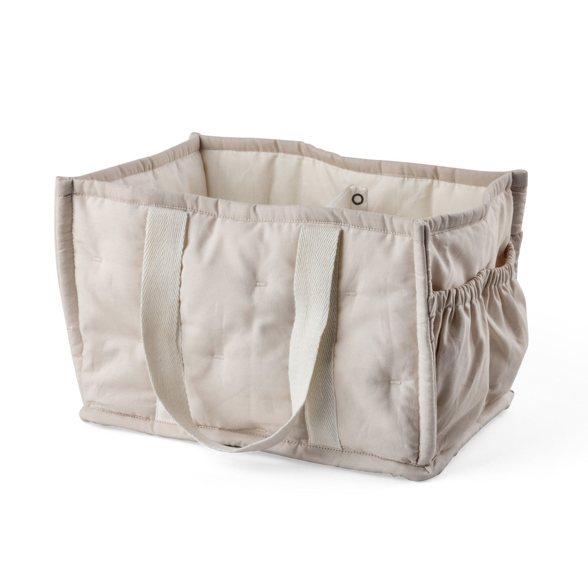 Sebra fabric basket for changing accessories Morning Beige