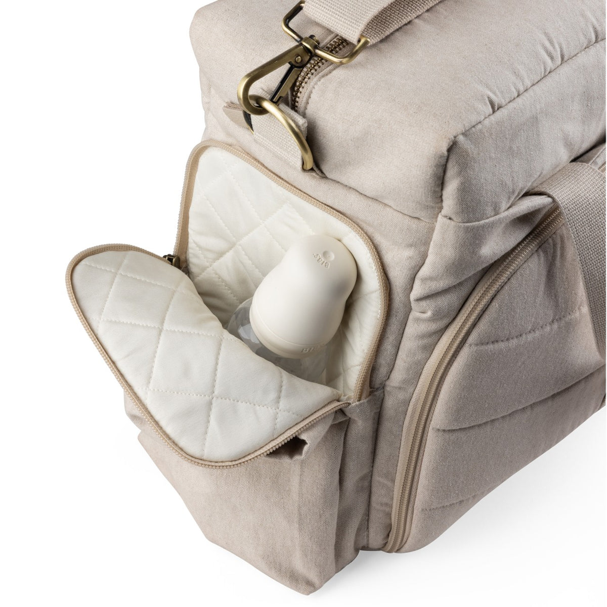 Sebra changing bag, On the Go Morning Beige Melange