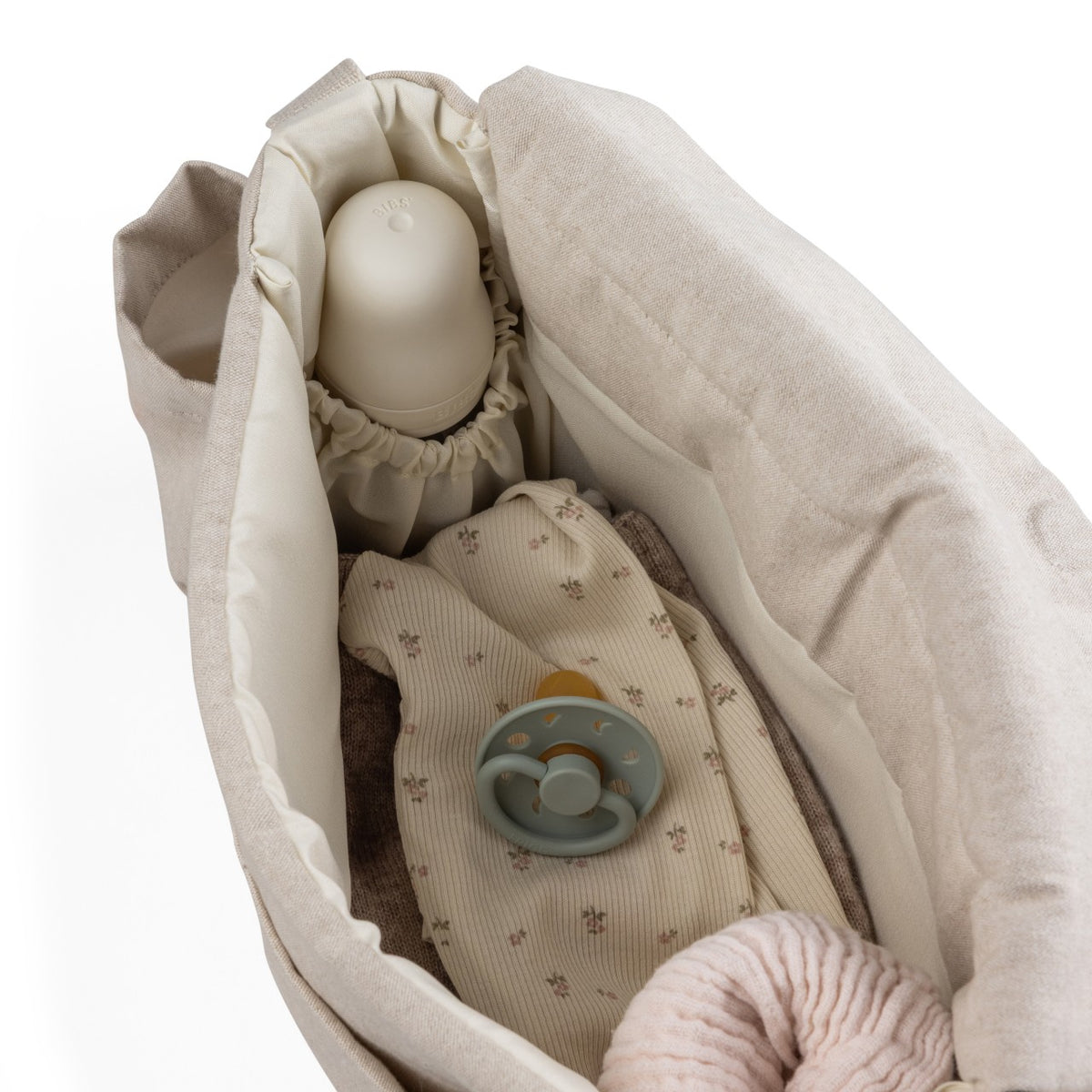 Sebra changing bag, On the Go, Mini Morning Beige Melange
