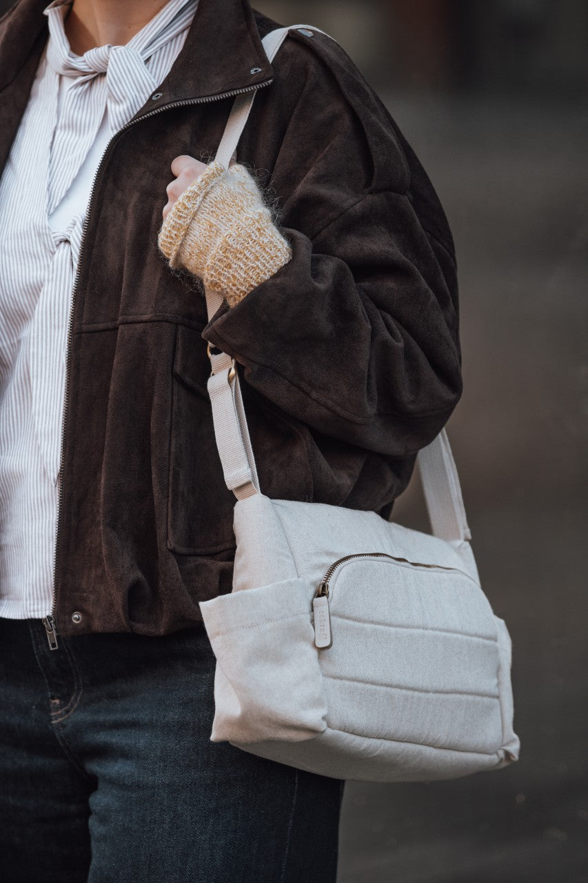 Sebra changing bag, On the Go, Mini Morning Beige Melange