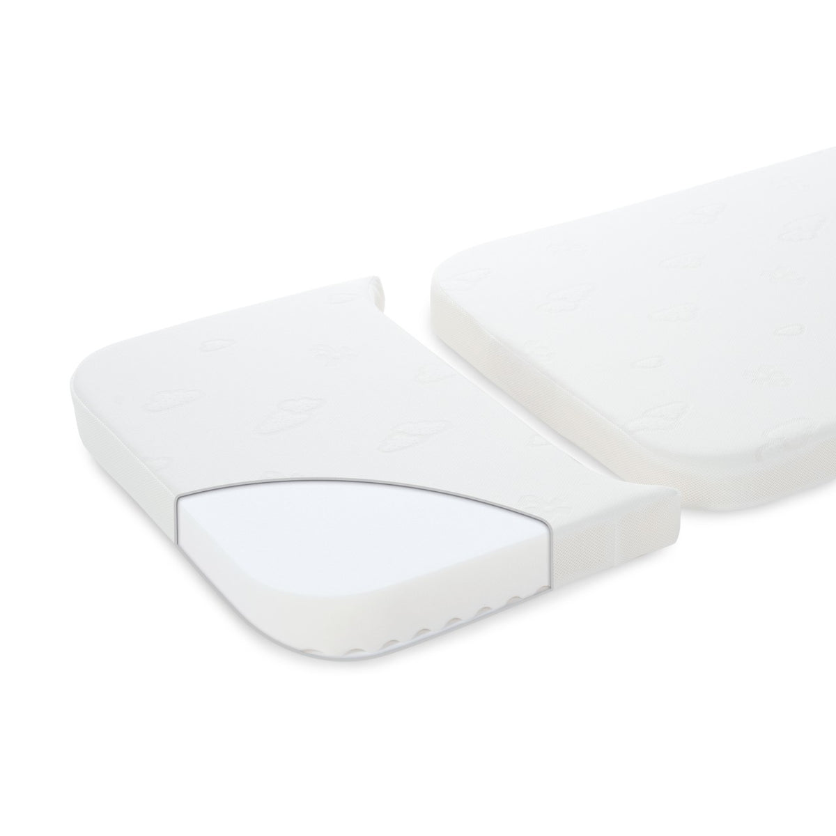 Sebra X Träumeland Matelas Confort, Baby & Jr. Blanc
