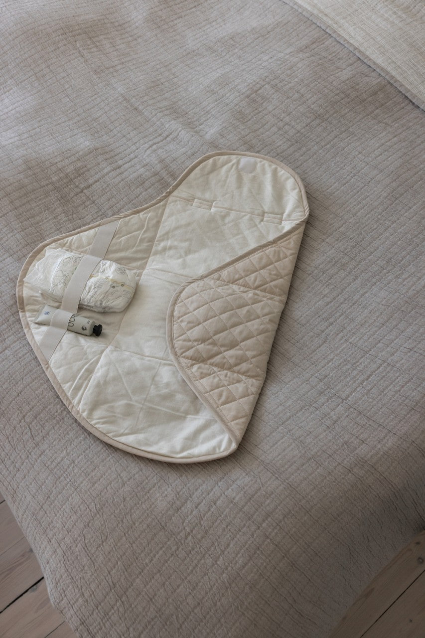 Sebra changing mat, On the Go Morning Beige