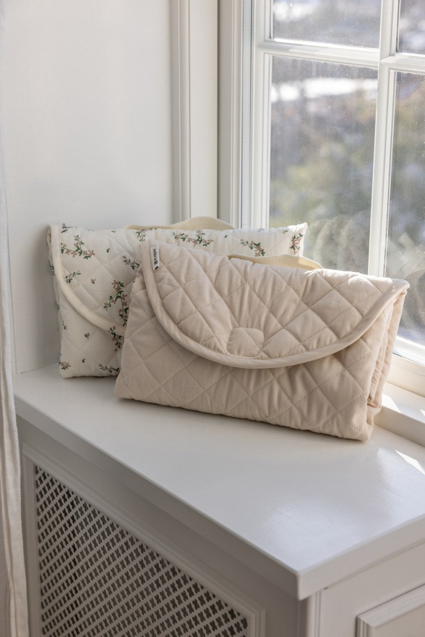 Sebra changing mat, On the Go Morning Beige