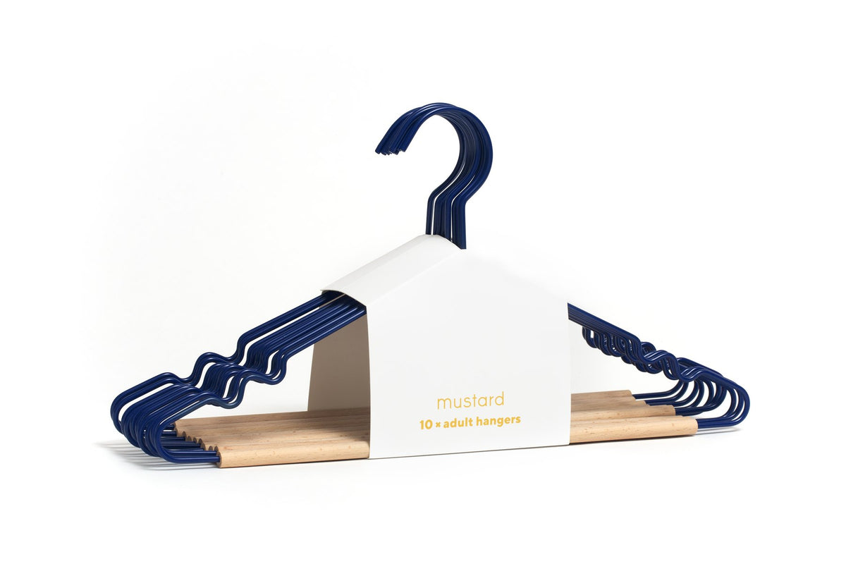 Mustard Made The Hanger Adult Top Navy