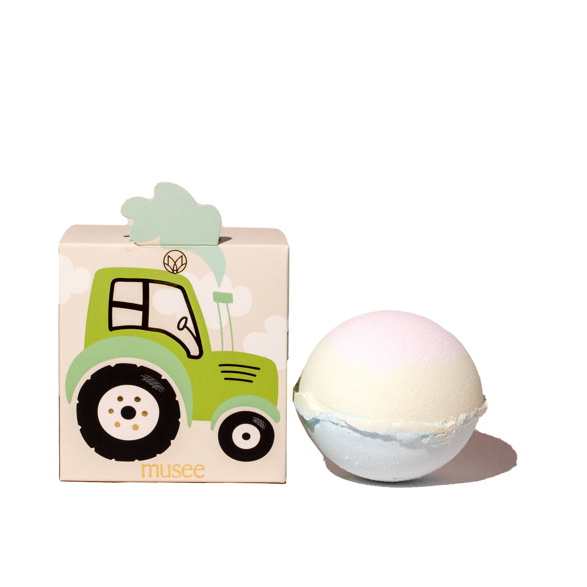 Musee bath bomb tractor