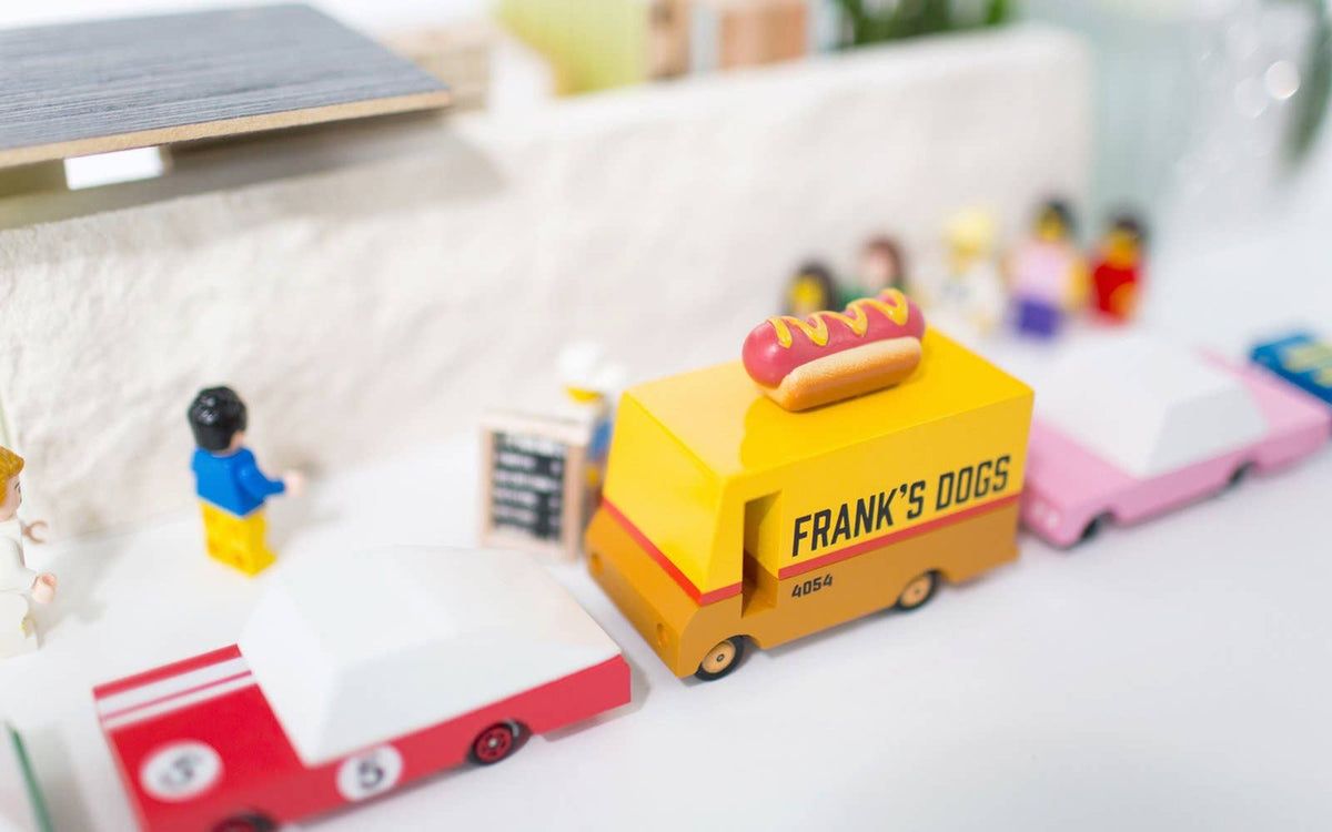 Candylab Toys Hotdog Van