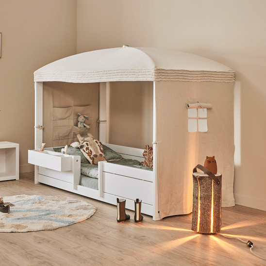 Lifetime Kidsrooms 4-in-1 Himmelbett Weiss