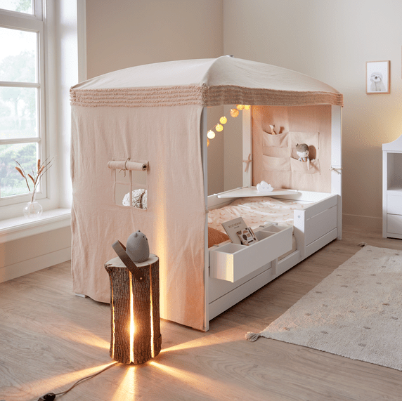 Lifetime Kidsrooms 4-in-1 Himmelbett Weiss