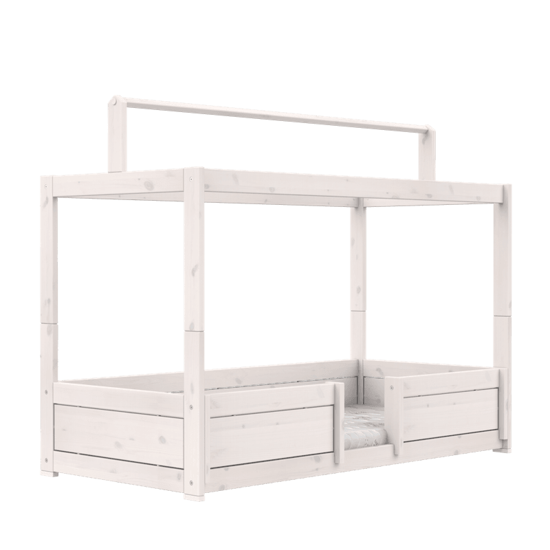 Lifetime Kidsrooms 4-in-1 Kinderbett für Stoffdach Whitewash