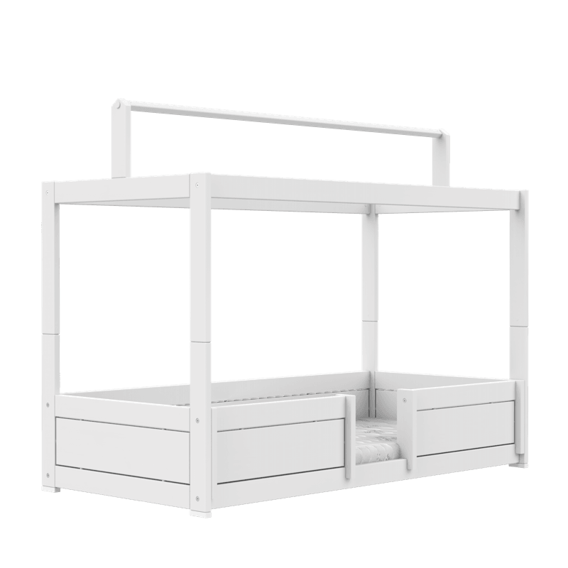 Lifetime Kidsrooms Lit d'enfant 4 en 1 pour toit en toile Blanc