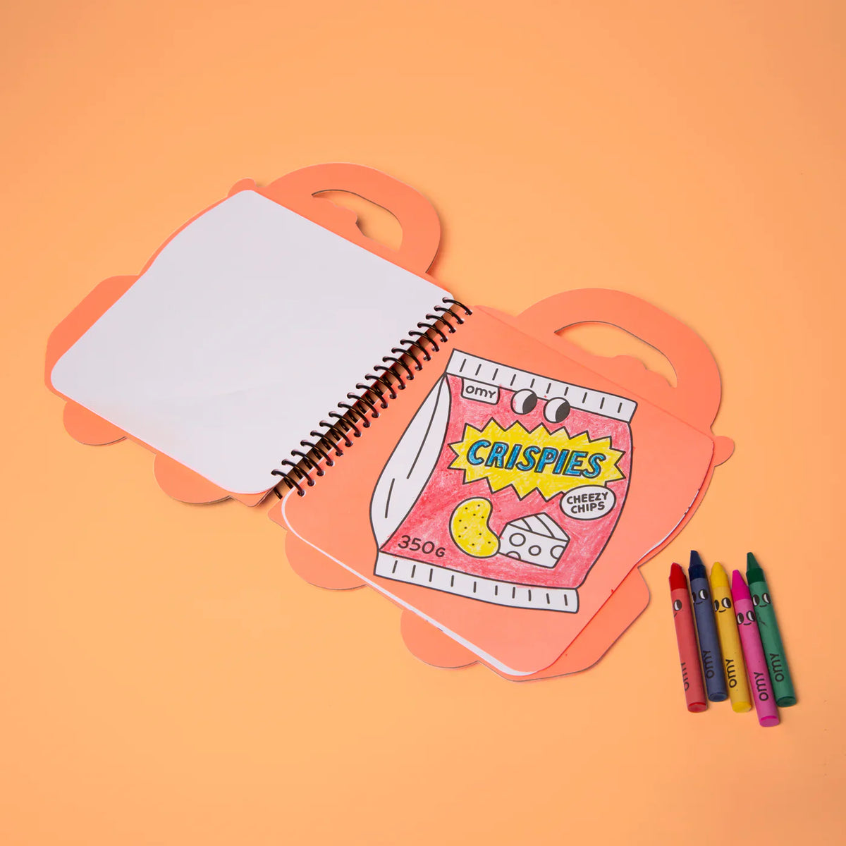 OMY coloring and sticker book Yummi