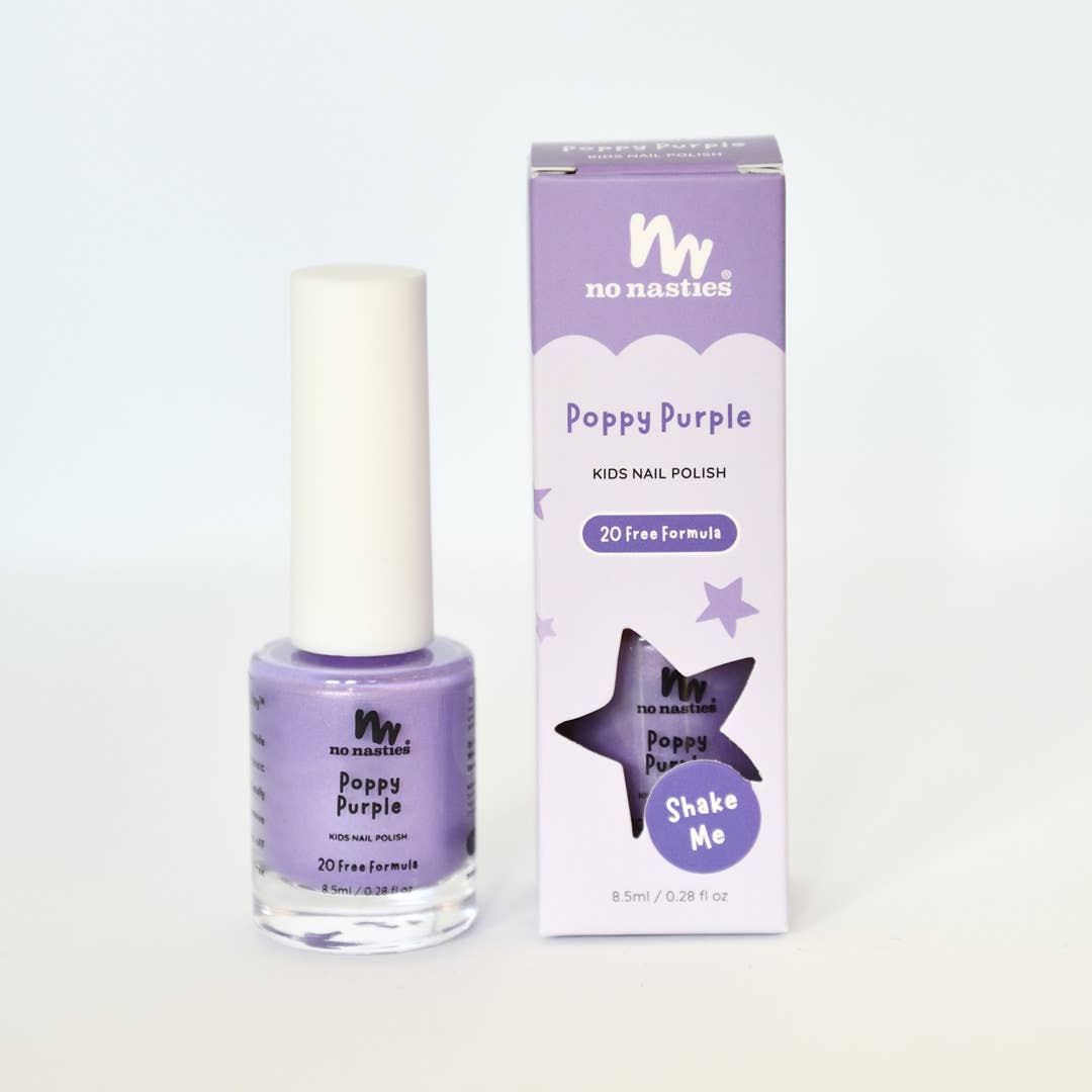 No Nasties Kids Kindernagellack Poppy Purple