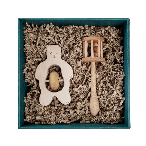 Scatola per bambini con storia in legno n. 05