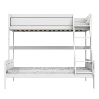 Family Etagenbett mit Leiter Weiss