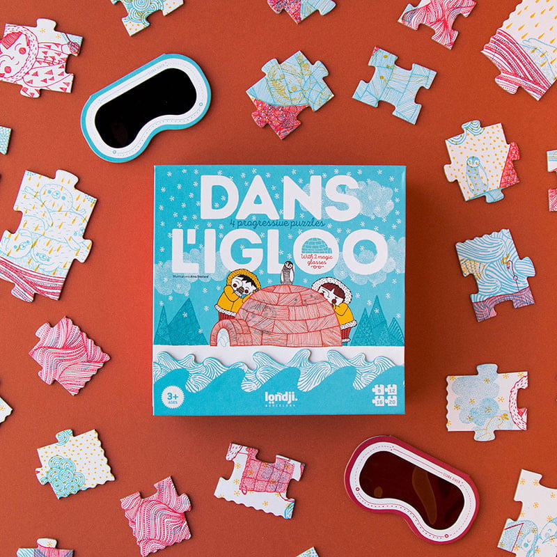 Puzzle Londji Dans L'Igloo