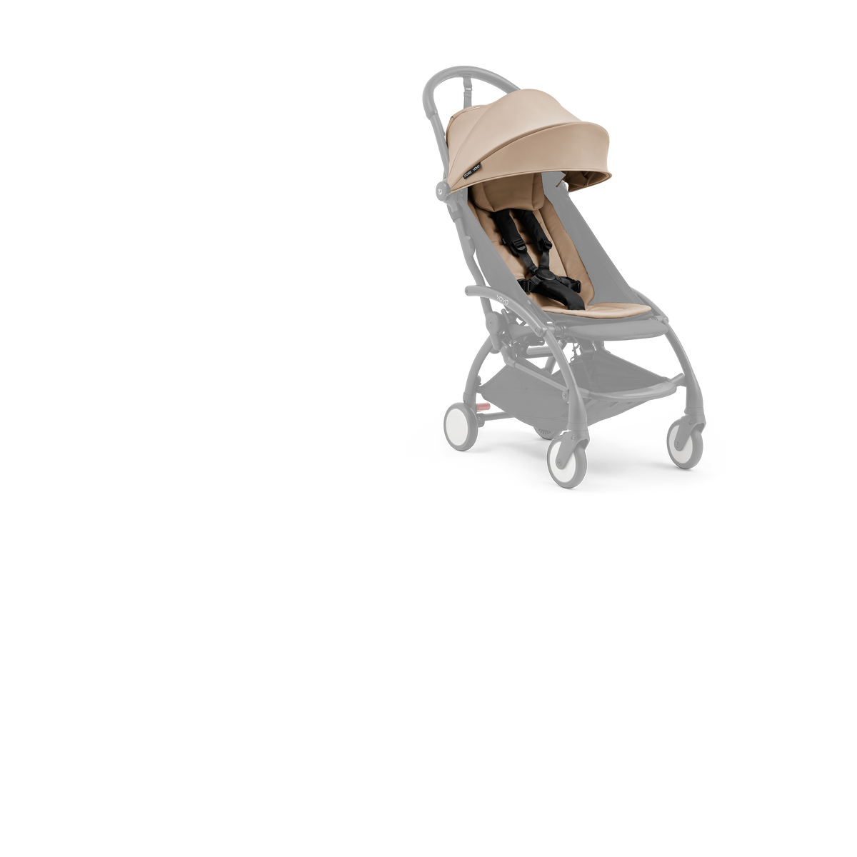 Stokke YOYO⁵ Stroller with Newborn Kit in Taupe - Image 3