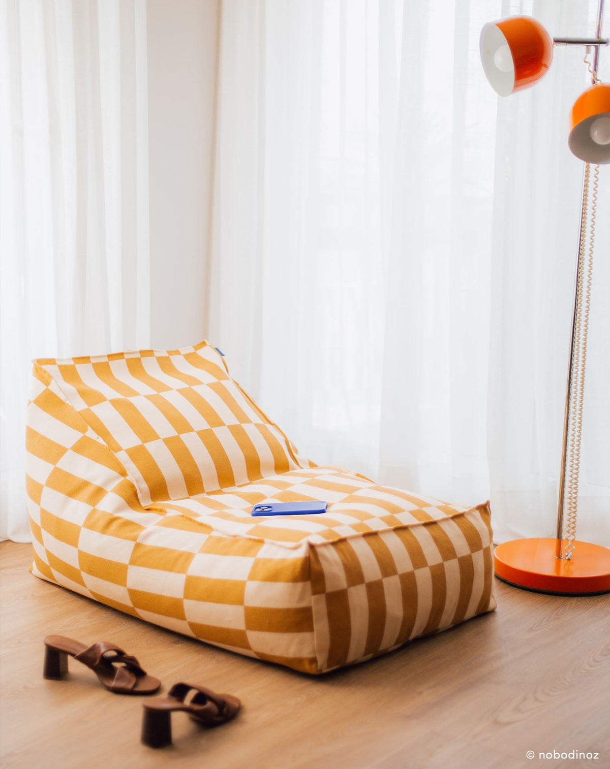 Nobodinoz langer Sitzsack Vibes Erwachsenengrösse Variante 0568