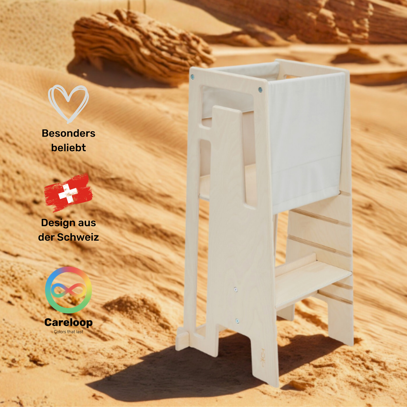 Tuki Entdeckertuch Sand