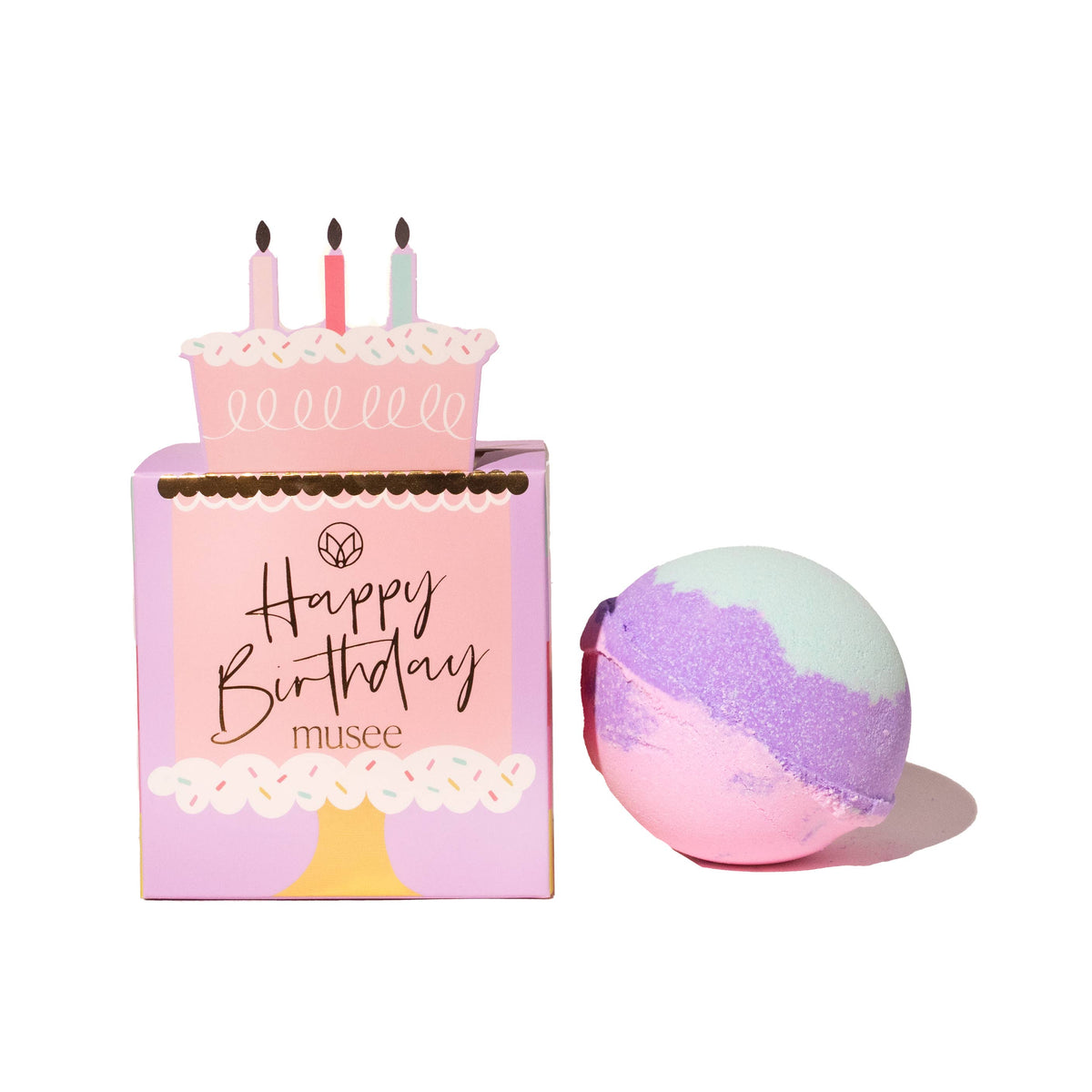 Musee Birthday Cake bath bomb