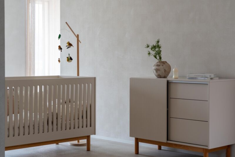 Quax Mood bed 70 x 140 Clay