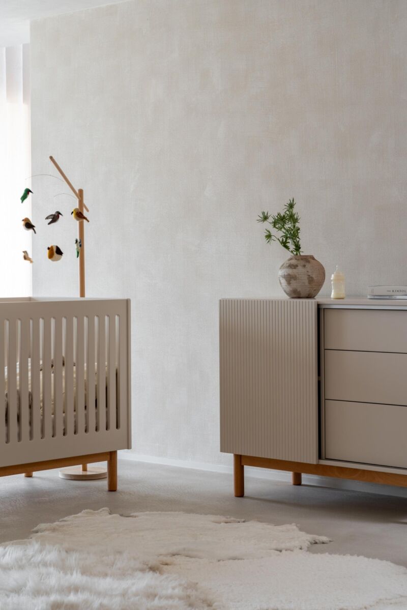Quax Mood Commode avec porte + 3 tiroirs Clay