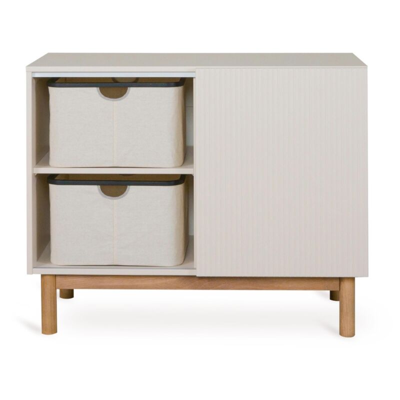 Quax Mood Commode avec porte + 3 tiroirs Clay
