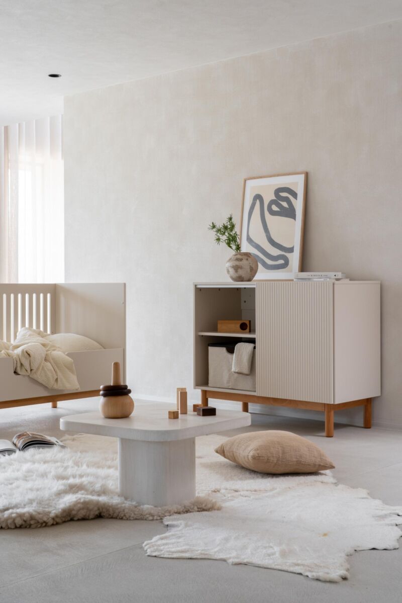 Quax Mood Commode avec porte + 3 tiroirs Clay