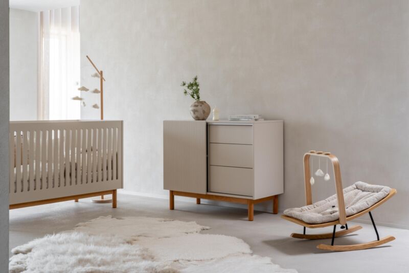 Quax Mood Commode avec porte + 3 tiroirs Clay